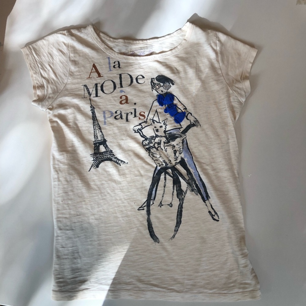 Crewcuts Tee in Beige